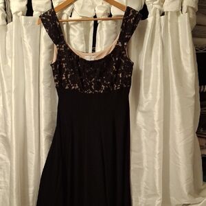 London Times Black Party Dress 10